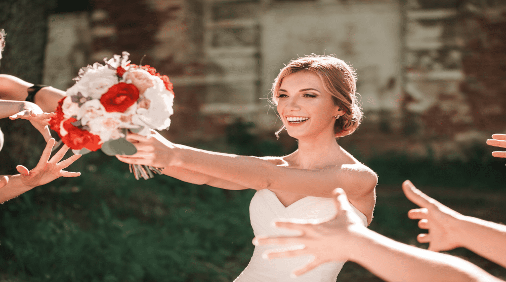 Throwing flowers: a tradition with meaning